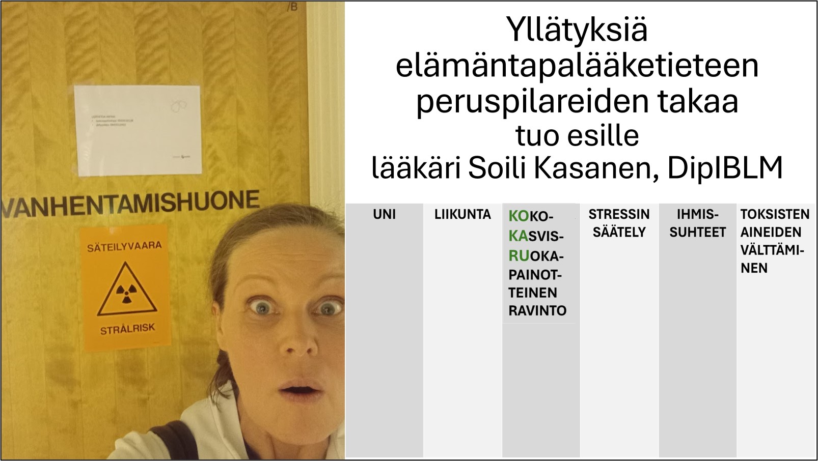 Yllätyksiä elämäntapalääketieteen pilarien takana