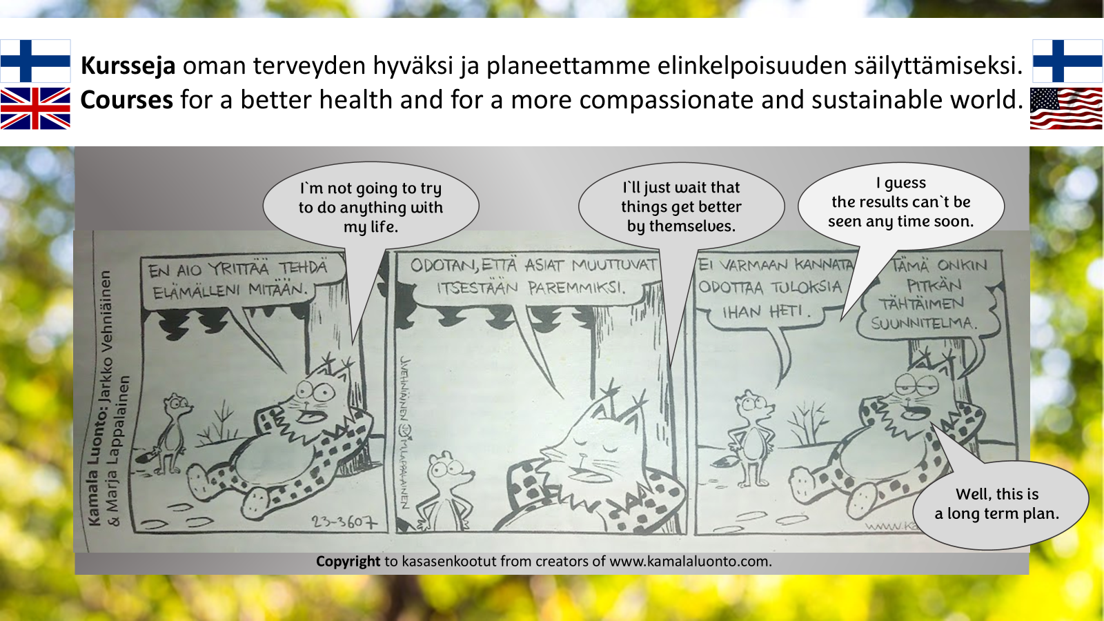 Tulevat kurssit / webinars